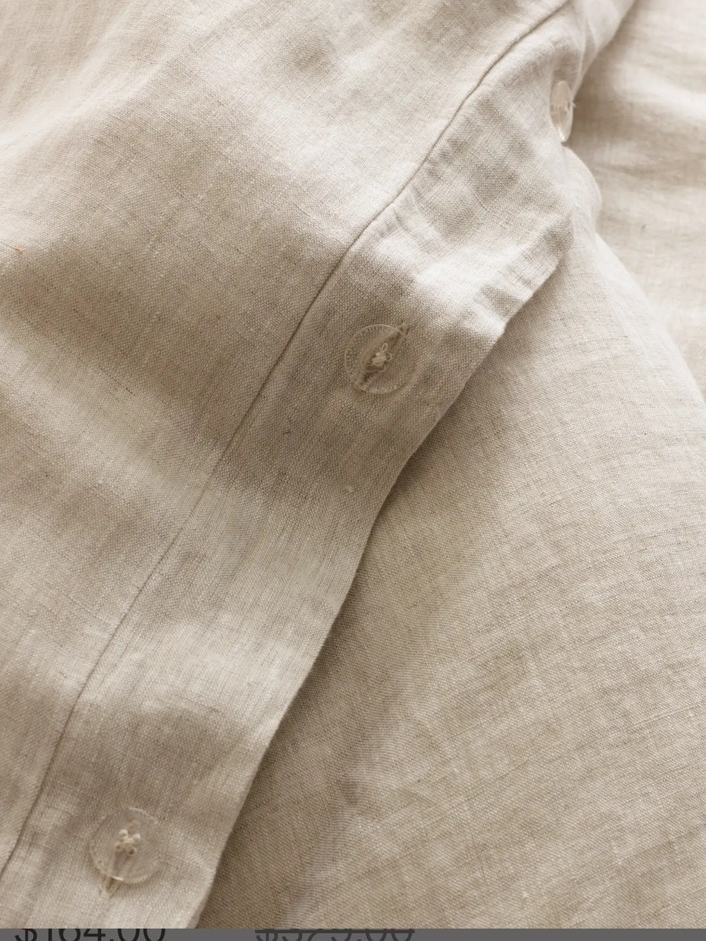 New Quince European Linen Duvet - Picture 5 of 6